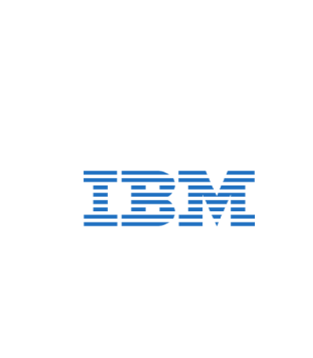 IBM brand logo