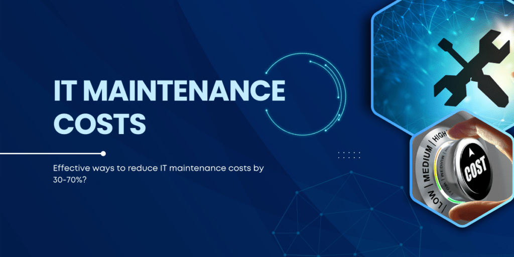 IT MAINTENANCE COST